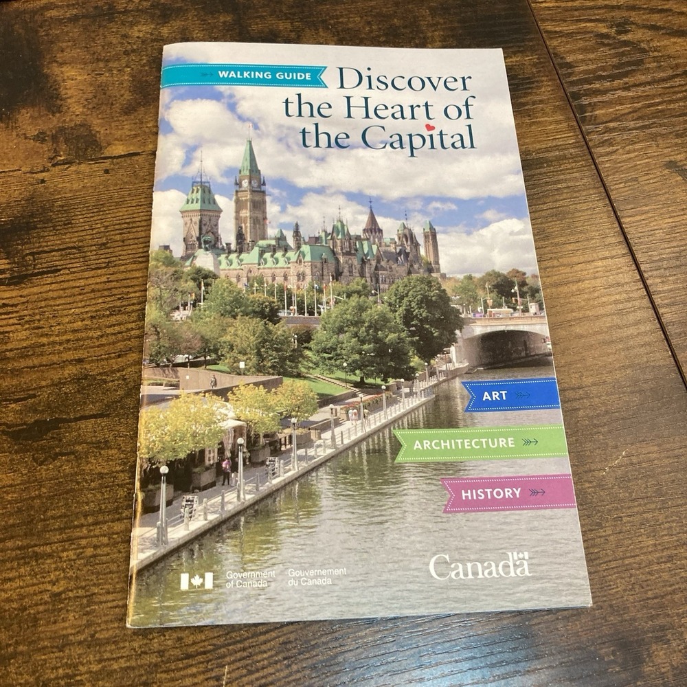 Ottawa Walking Guide Discover the Heart of the Capital Canada Art Photos Book